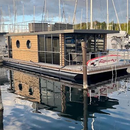 ホテル Hausboot-Lafe Flensburger Foerde Egernsund エクステリア 写真