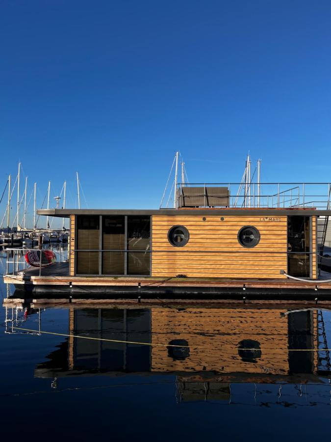 ホテル Hausboot-Lafe Flensburger Foerde Egernsund エクステリア 写真