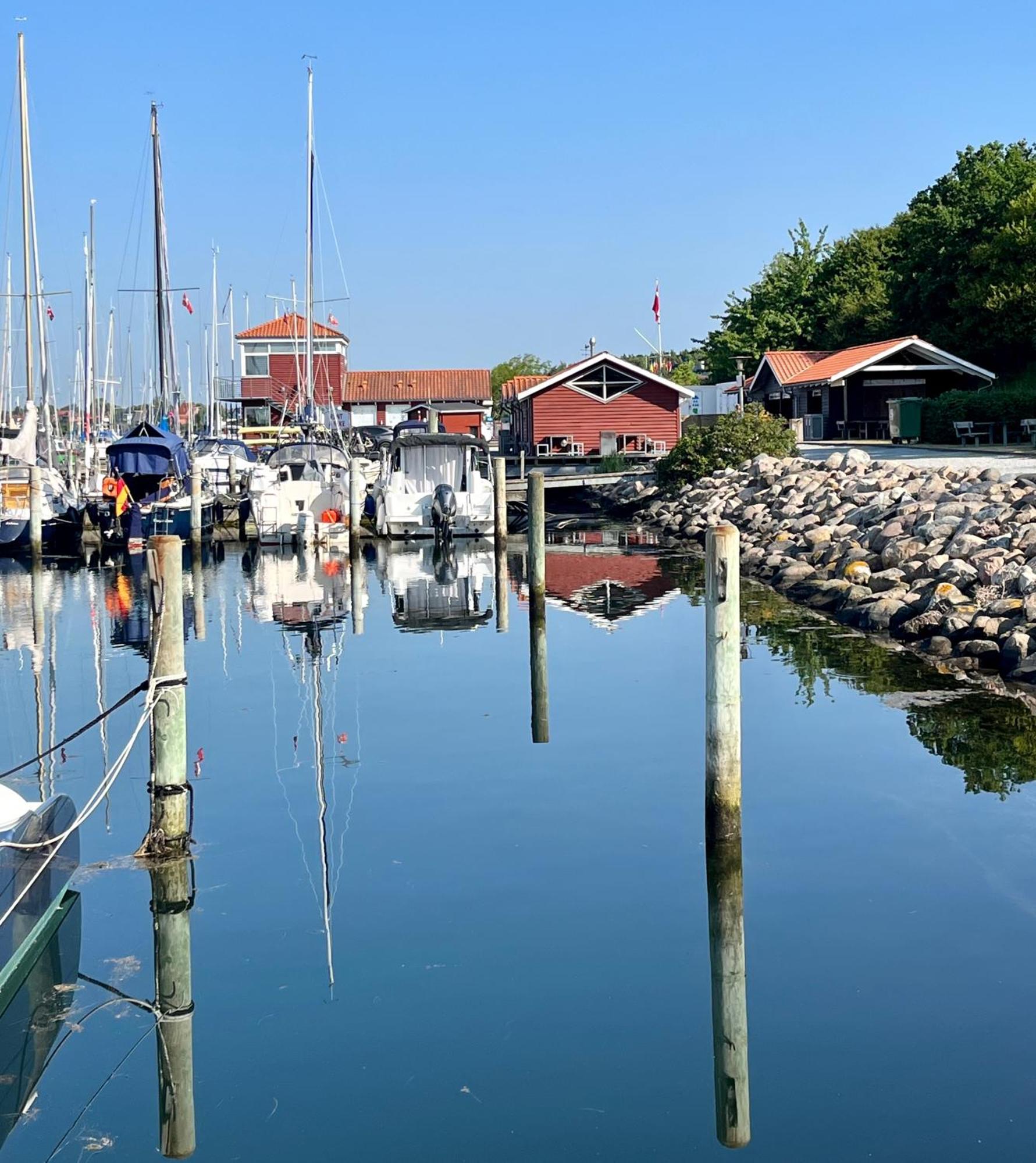 ホテル Hausboot-Lafe Flensburger Foerde Egernsund エクステリア 写真
